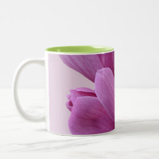 Roze Bleke Magnolia  Tweekleurige Koffiemok