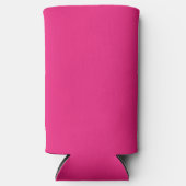 Roze blikje koeler Cute feest drank houder (Voorkant)