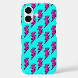 Roze Bliksem Volt Mobiele Telefoon Hoesje 80s Desi
