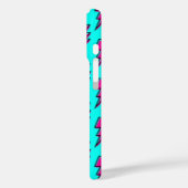 Roze Bliksem Volt Mobiele Telefoon Hoesje 80s Desi (Achterkant / Links)