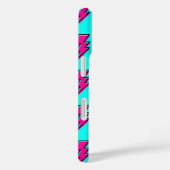 Roze Bliksem Volt Mobiele Telefoon Hoesje 80s Desi (Achterkant / Rechts)