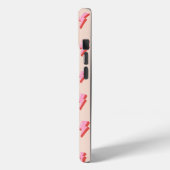 Roze bliksemschicht patroon Case-Mate iPhone case (Achterkant / Links)