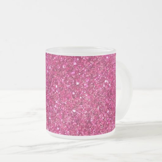 Roze Bling Mok (Voorkant rechts)