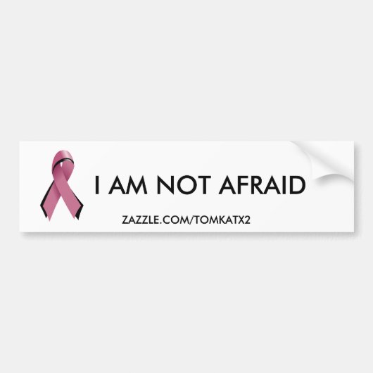 Roze/Blk lint, Bumpersticker (Voorkant)