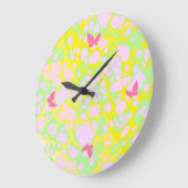 Roze blobs en Butterflies Grote Klok (Hoek)