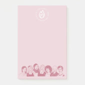 Roze Blocnote Post-it® Notes (Voorkant)