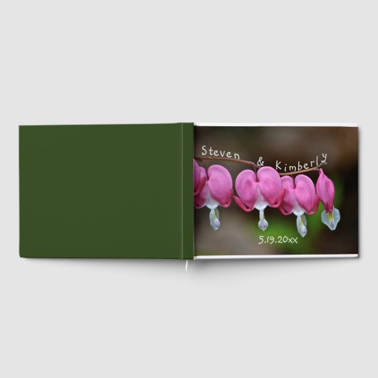 Roze bloeding Harten Gastenboek (Volledig)