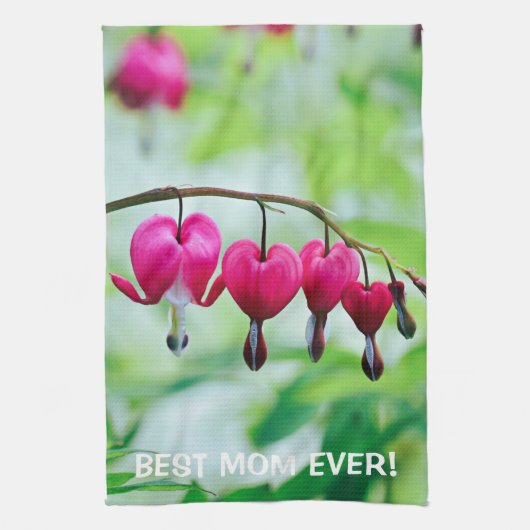 Roze bloedingen Bloedvataanklep Theedoek (Verticaal)