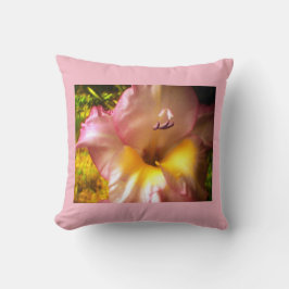 Roze bloeiend Paars gecastreerd Sierkussen