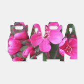 Roze bloeiende appel bedankdoosjes (Uitgevouwen)