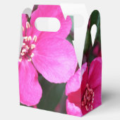 Roze bloeiende appel bedankdoosjes (Geopend)