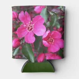 Roze bloeiende appel blikjeskoeler