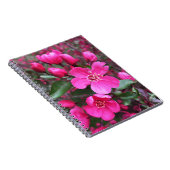 Roze bloeiende appel notitieboek (Rechterzijde)