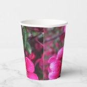 Roze bloeiende appel papieren bekers (Rechts)