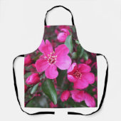 Roze bloeiende appel schort (Voorkant)