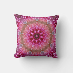 Roze bloeiende bloemen  kussen