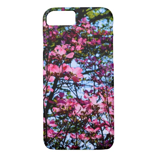 Roze bloeiende Hondenboom roze bloemenbloemen Case-Mate iPhone Case (Achterkant)