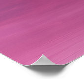 Roze Bloeiende Lucht Citadel Poster (Hoek)