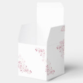 Roze Bloeiende Wijnstokken Bruiloft Favor Box Bedankdoosjes (Geopend)