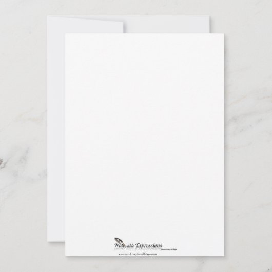 Roze bloeiende wijnstokken Weddenschap Kaart (Achterkant)