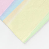 ROZE BLOEM 80E ZEGENINGEN FLEECE DEKEN (Hoek)