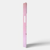 Roze bloem aangepast Case-Mate iPhone case (Achterkant / Rechts)
