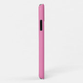 Roze Bloem Aangepaste Naam Bloemschildering Case-Mate iPhone Case (Achterkant/rechts)