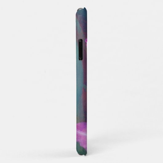 Roze Bloem Art Bloemen Gladiolus Tuin Telefoon Cas Case-Mate iPhone Case (Achterkant/rechts)