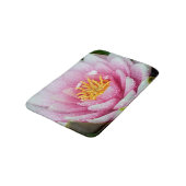 Roze bloem badmat (Gekanteld)