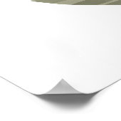 Roze Bloem Boeket en Vaas, Waarde Sticker Papier Poster (Hoek)