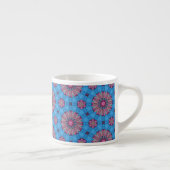 Roze Bloem Boho Espresso Kop (Rechts)