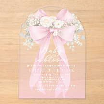 Roze Bloem Boog Baby in Bloom Baby Shower