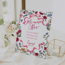Roze Bloem Boog Zij Krijgt de Knoop Mimosa Bar