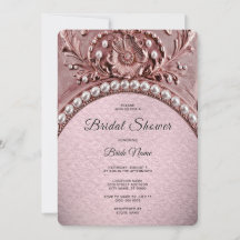 Roze Bloem Bruiloftsfeest