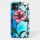 Roze bloem Case-Mate iPhone case (Achterkant)