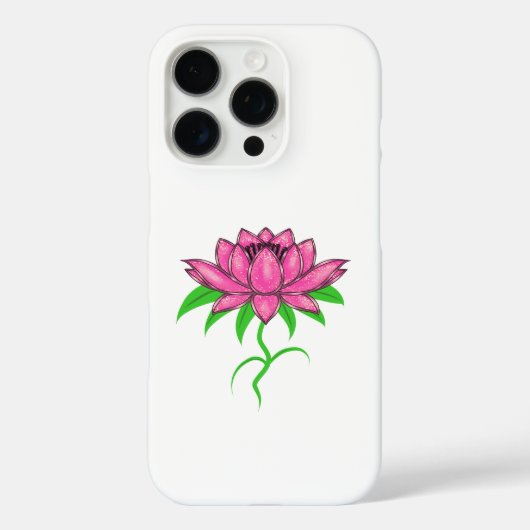 Roze bloem Case-Mate iPhone case (Achterkant)