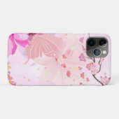 roze bloem Case-Mate iPhone case (Achterkant (horizontaal))