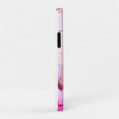 roze bloem Case-Mate iPhone case (Achterkant/rechts)