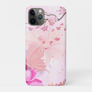 roze bloem Case-Mate iPhone case