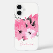 Roze Bloem Case-Mate iPhone Case (Achterkant)