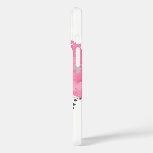 Roze Bloem Case-Mate iPhone Case (Achterkant / Links)