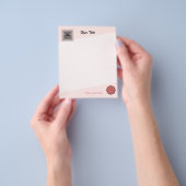 Roze bloem door Kenneth Yoncich Flyer (Hand)