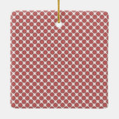 Roze bloem door Kenneth Yoncich Keramisch Ornament (Achterkant)