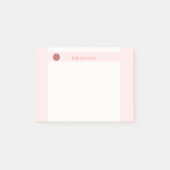 Roze bloem door Kenneth Yoncich Post-it® Notes (Voorkant)