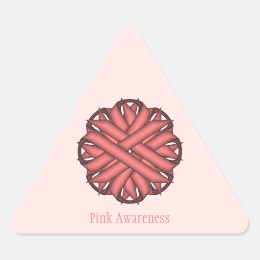 Roze bloem door Kenneth Yoncich Sticker (Voorkant)