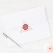 Roze bloem door Kenneth Yoncich Sticker (Envelop)
