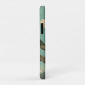 Roze bloem en halve maan Case-Mate iPhone case (Achterkant/rechts)