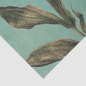 Roze bloem en halve maan tissuepapier (Detail)