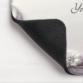 Roze bloem frame muismat (Hoek)