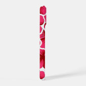 Roze bloem gekleurde cute bloemstuk  iPhone 15 case (Rechterkant)